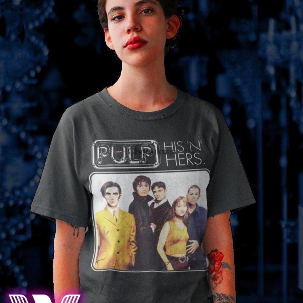 Pulp Rock Band Britpop 90S Band Unisex T-Shirt,  Music Lover Gift